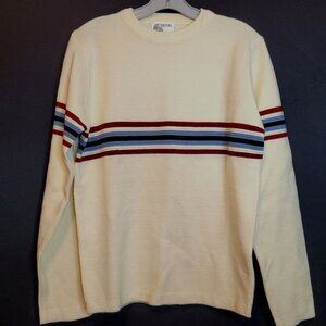 Vintage Pullover Sweater Silton Acrylic Stripes S… - image 1